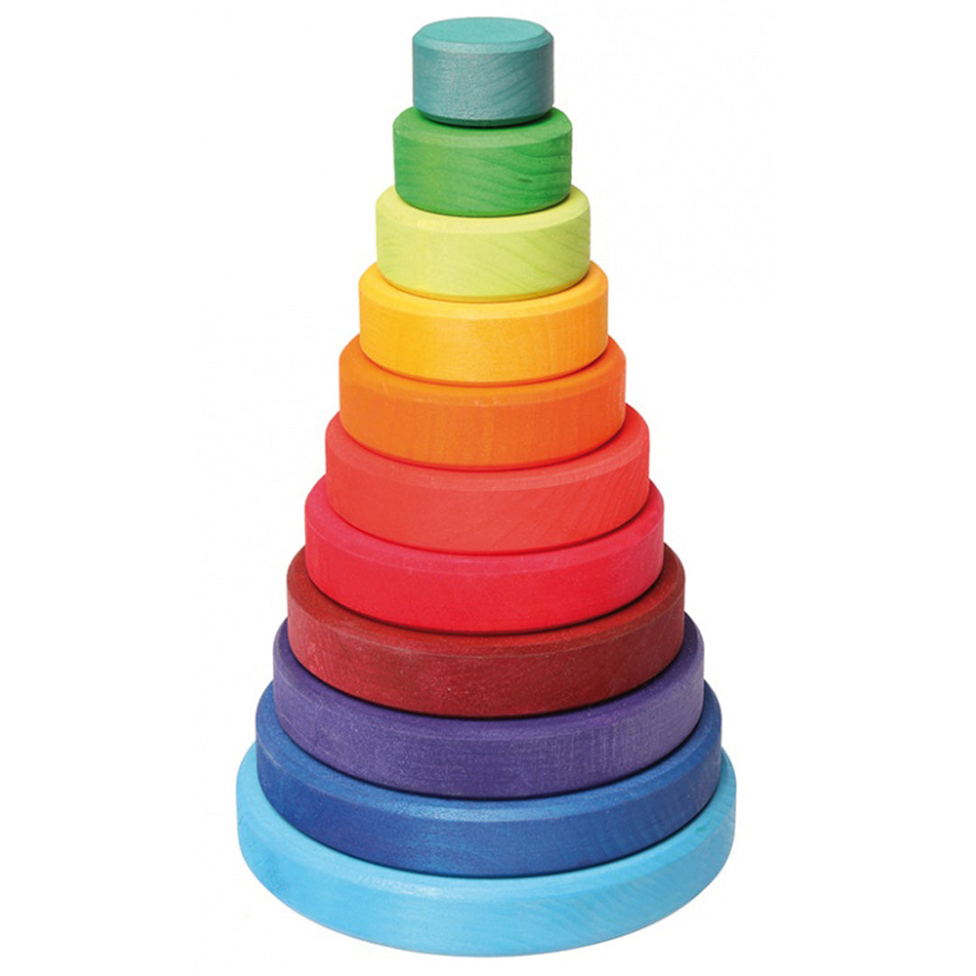 Grimm's houten grote Stapeltoren 11-delig, 22cm