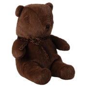 Maileg Knuffel Beer, Teddy bear plush, Medium - Dark chocolate, 24cm