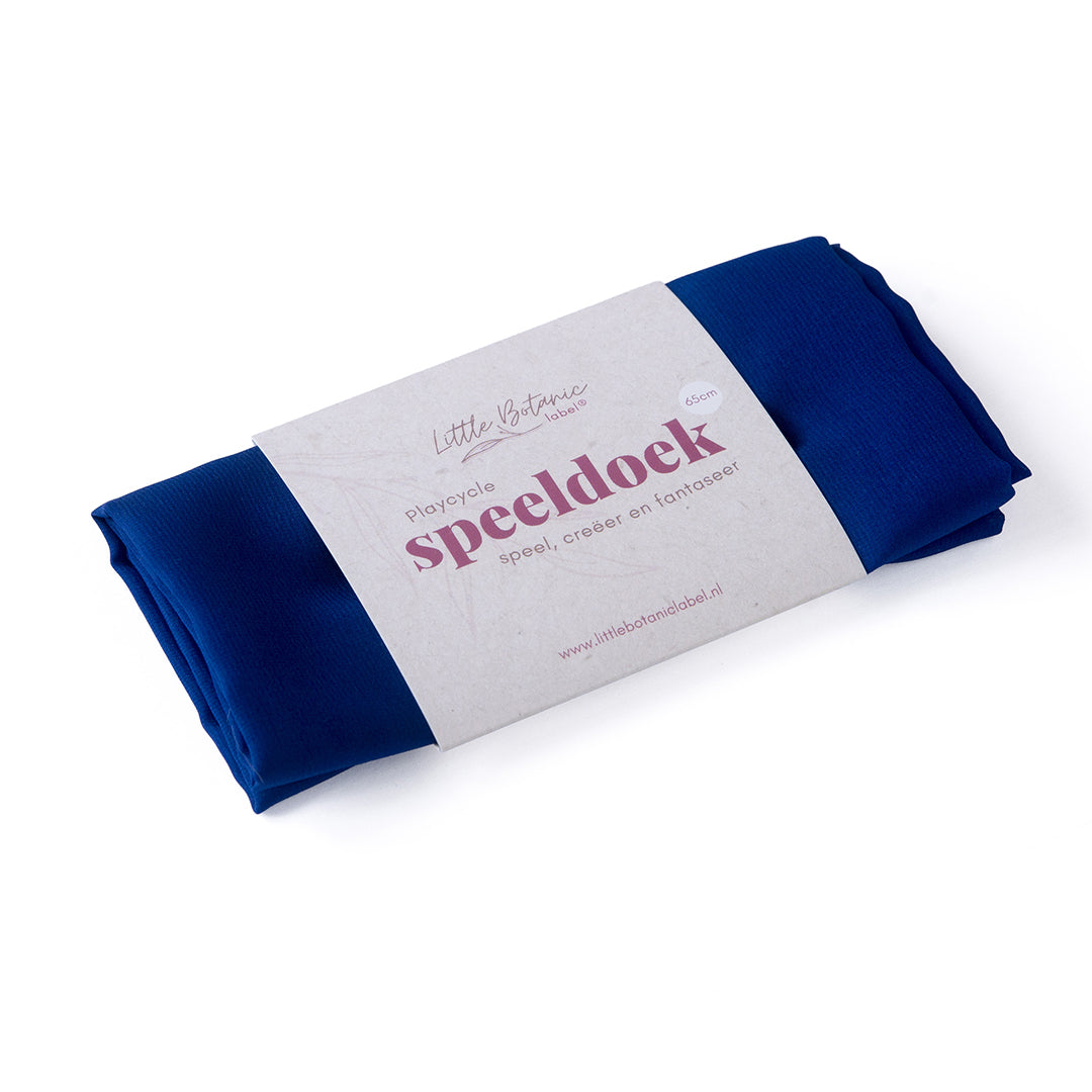 Little Botanic Label Playcycle Speeldoek 65 cm - Blauw