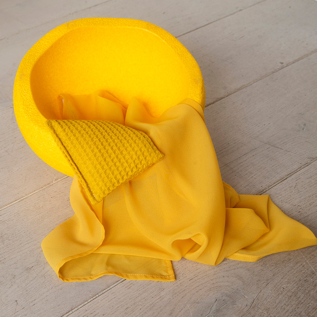 Little Botanic Label Playcycle Speeldoek 65 cm - Geel