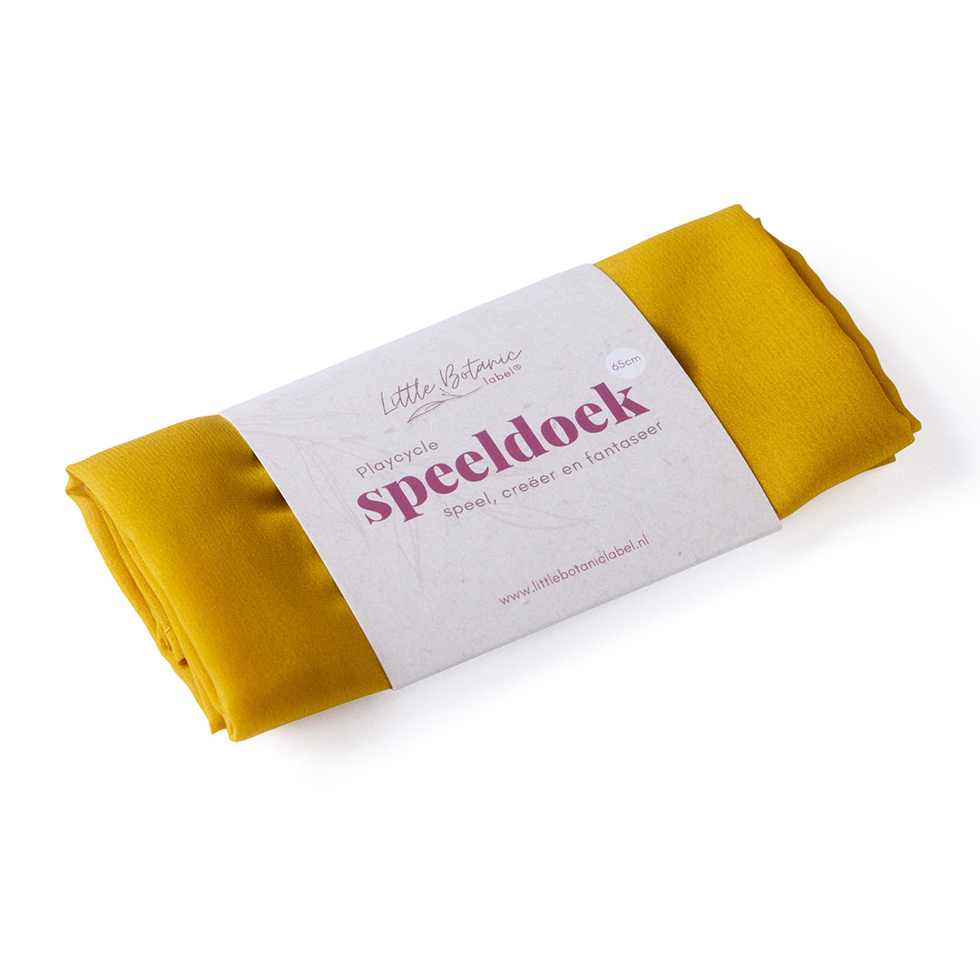 Little Botanic Label Playcycle Speeldoek 65 cm - Geel