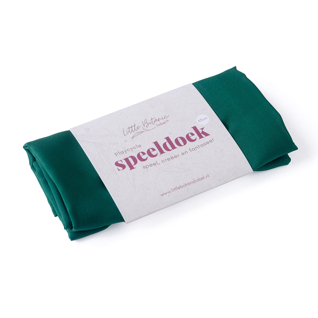 Little Botanic Label Playcycle Speeldoek 65 cm - Groen