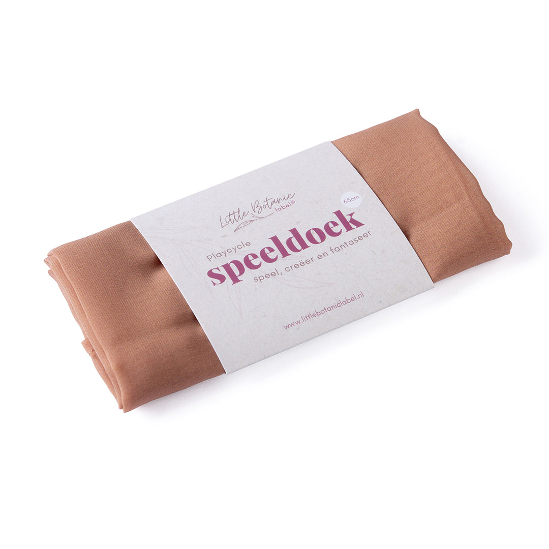 Little Botanic Label Playcycle Speeldoek 65 cm - Lichtoranje