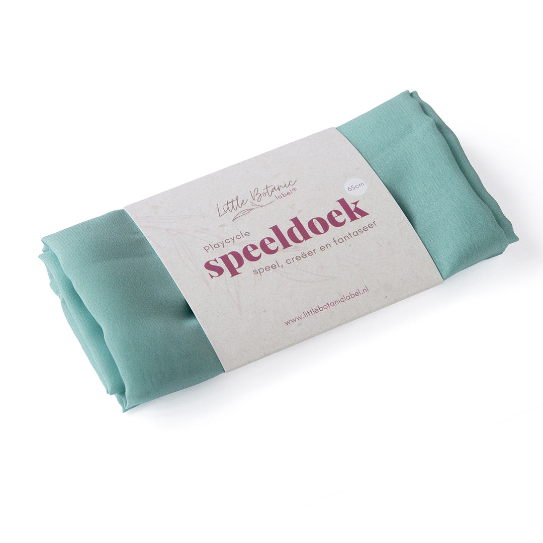 Little Botanic Label Playcycle Speeldoek 65 cm - Mintgroen