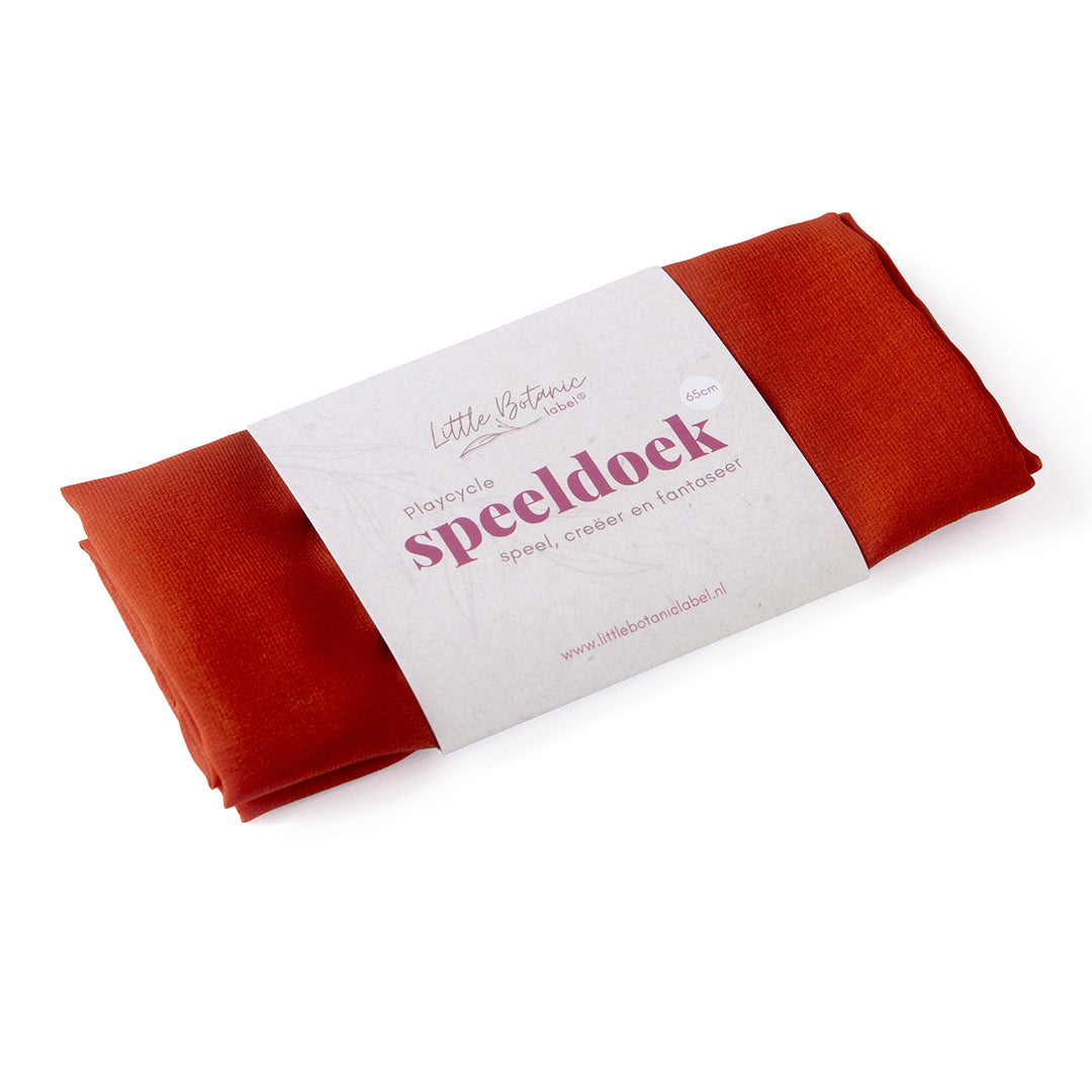 Little Botanic Label Playcycle Speeldoek 65 cm - Oranje