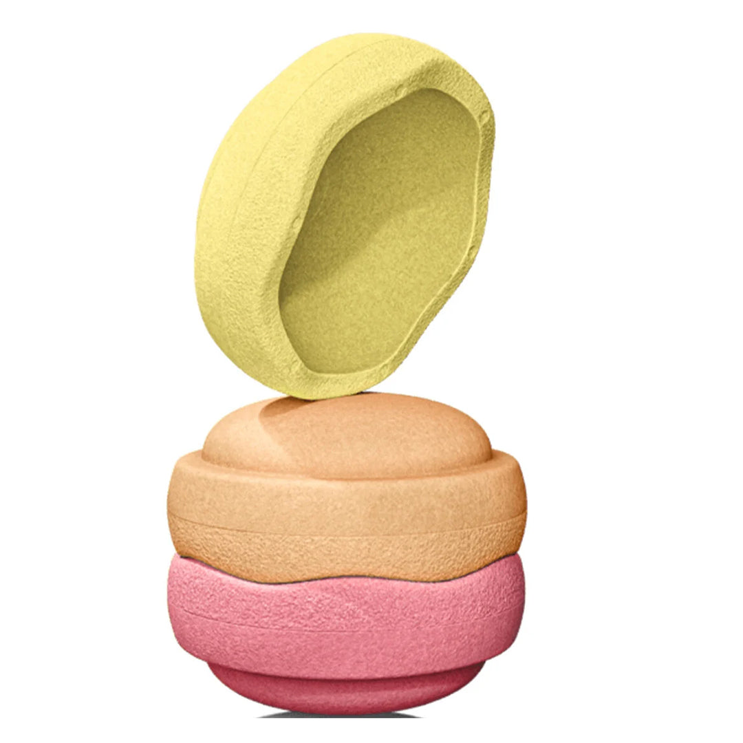 Stapelstein set 3-delig Warm pastel