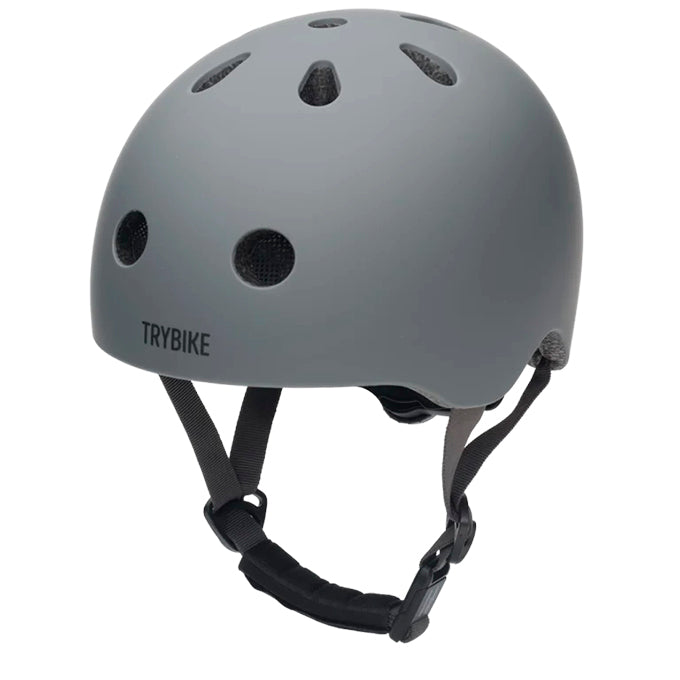 Trybike Coconuts fietshelm XS vintage mat grijs