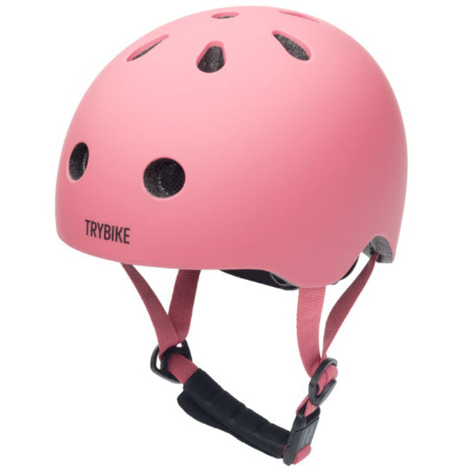 Trybike Coconuts fietshelm XS vintage mat roze