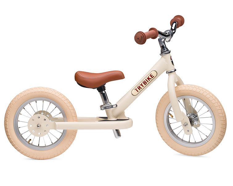 Trybike Coconuts fietshelm XS vintage mat cream