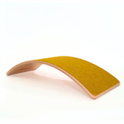 Wobbel Starter blank gelakt met Wolvilt Curcuma