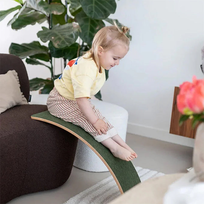 Wobbel Starter blank gelakt met Wolvilt Into The Woods