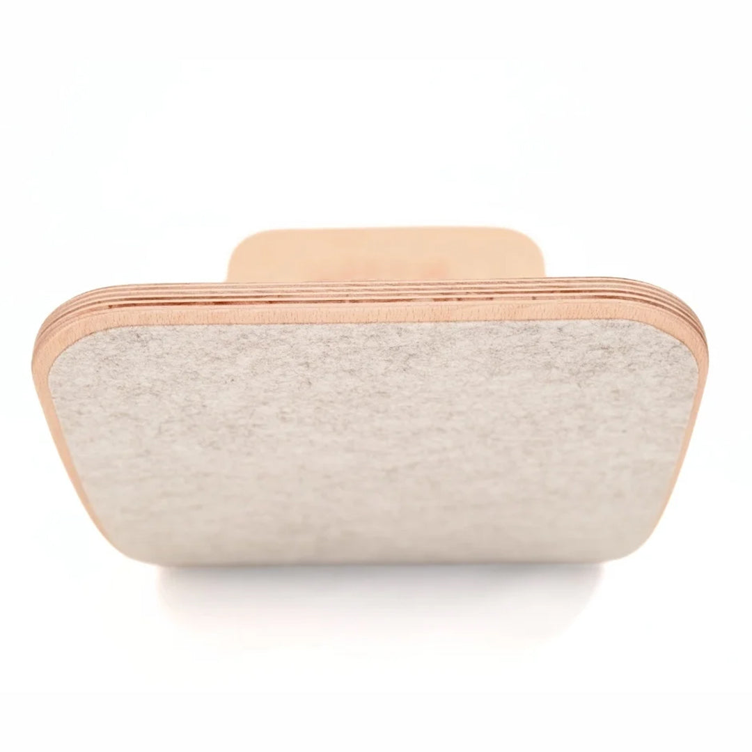 Wobbel original blank gelakt – vilt wooly