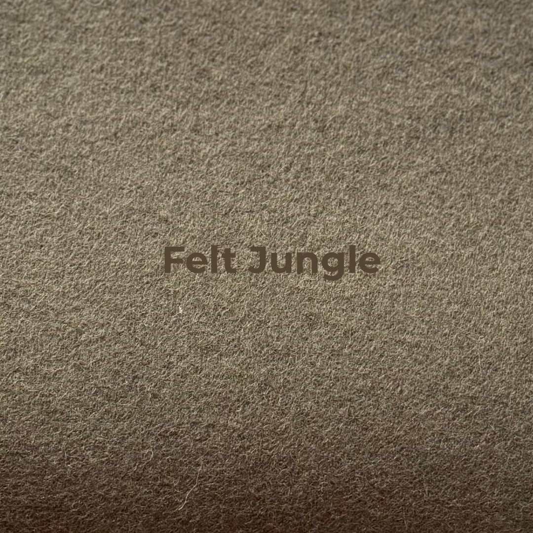 Wobbel XL blank gelakt - vilt Jungle - vanaf 140 cm