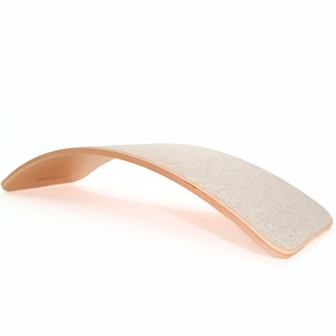 Wobbel XL blank gelakt - vilt Wooly - vanaf 140 cm